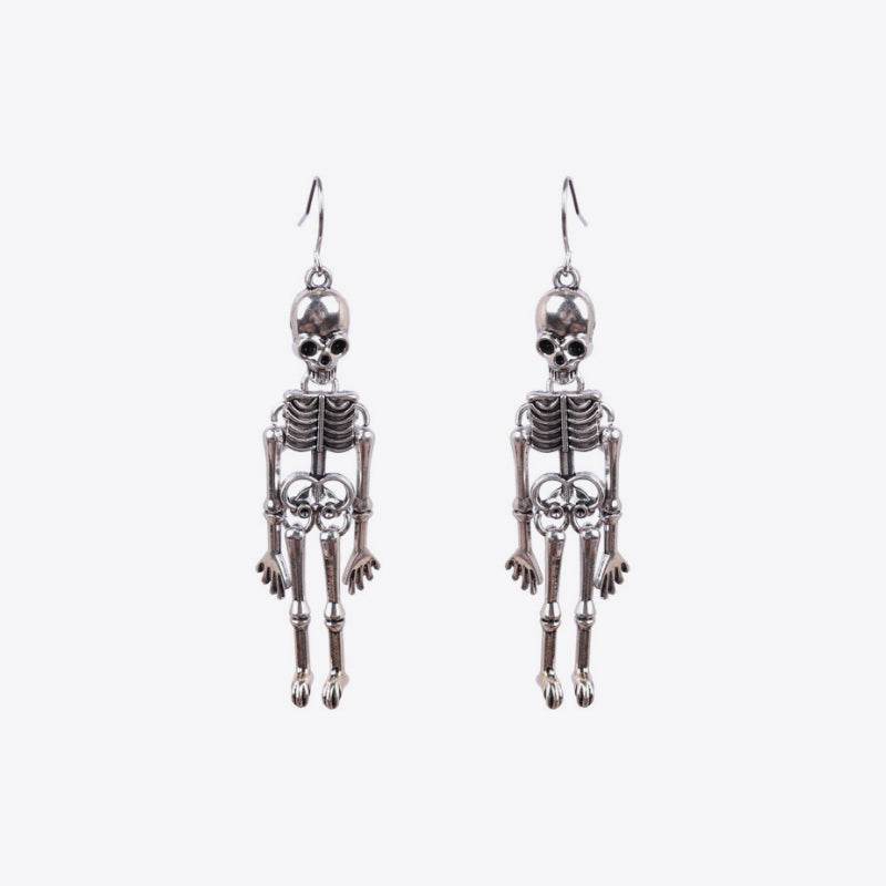 Skeleton Alloy Earrings - ELY VESSA LLC