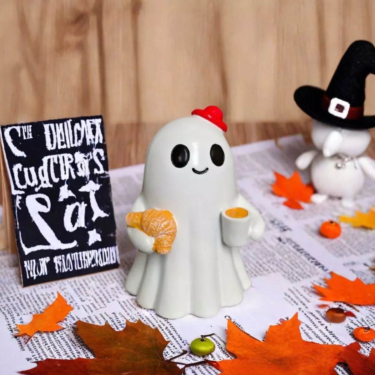 Halloween Ghost Ornament - ELY VESSA LLC