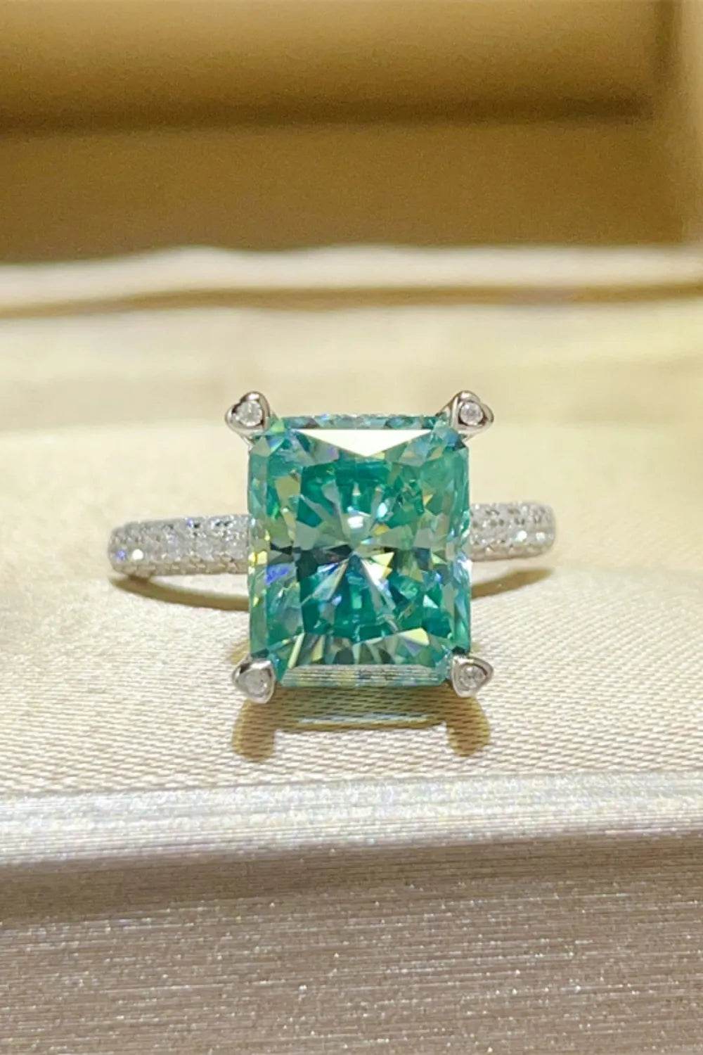 5 Carat Moissanite 925 Sterling Silver Ring - ELY VESSA LLC