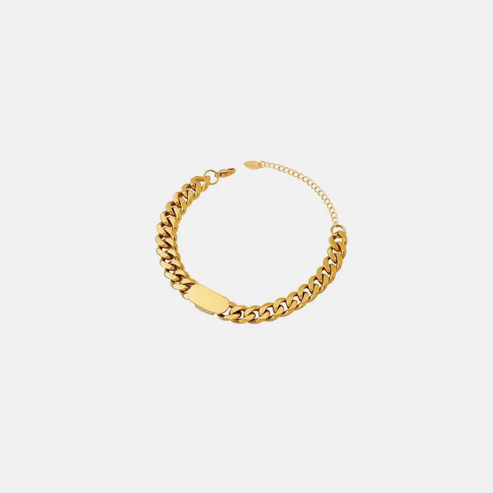18K Gold-Plated Titanium Steel Bracelet - ELY VESSA LLC