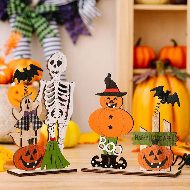 2-Piece Halloween Element Decor Ornaments - ELY VESSA LLC