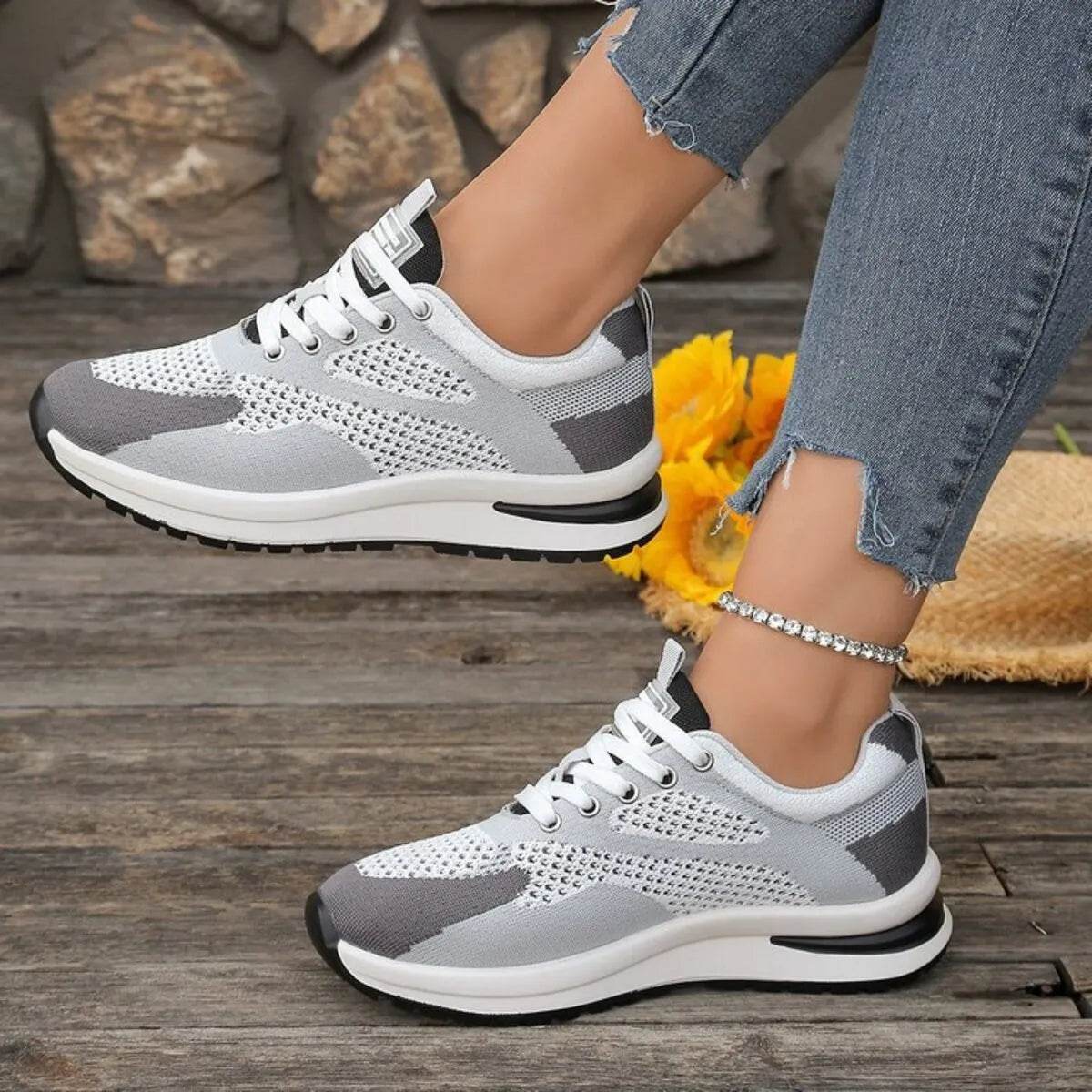 Lace Up Platform Athletic - ELY VESSA LLC