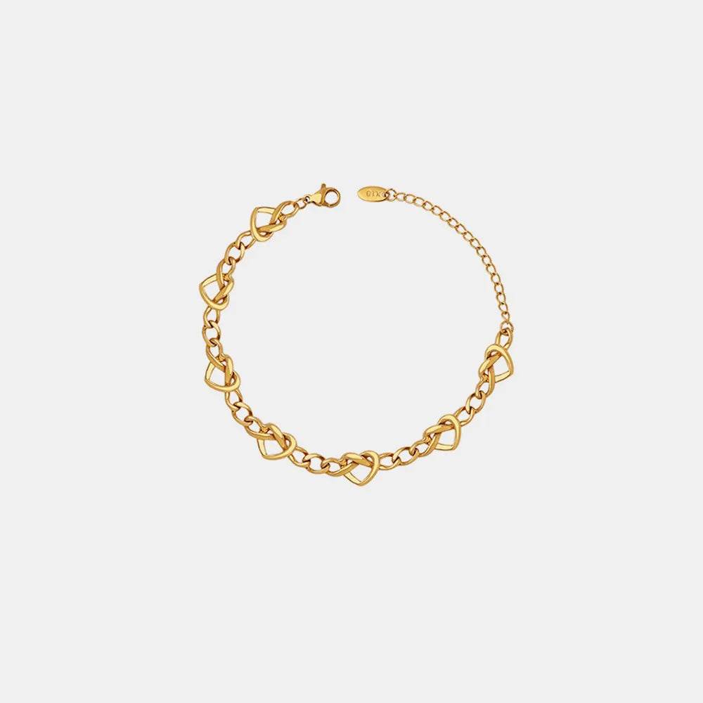18K Gold-Plated Titanium Steel Bracelet - ELY VESSA LLC