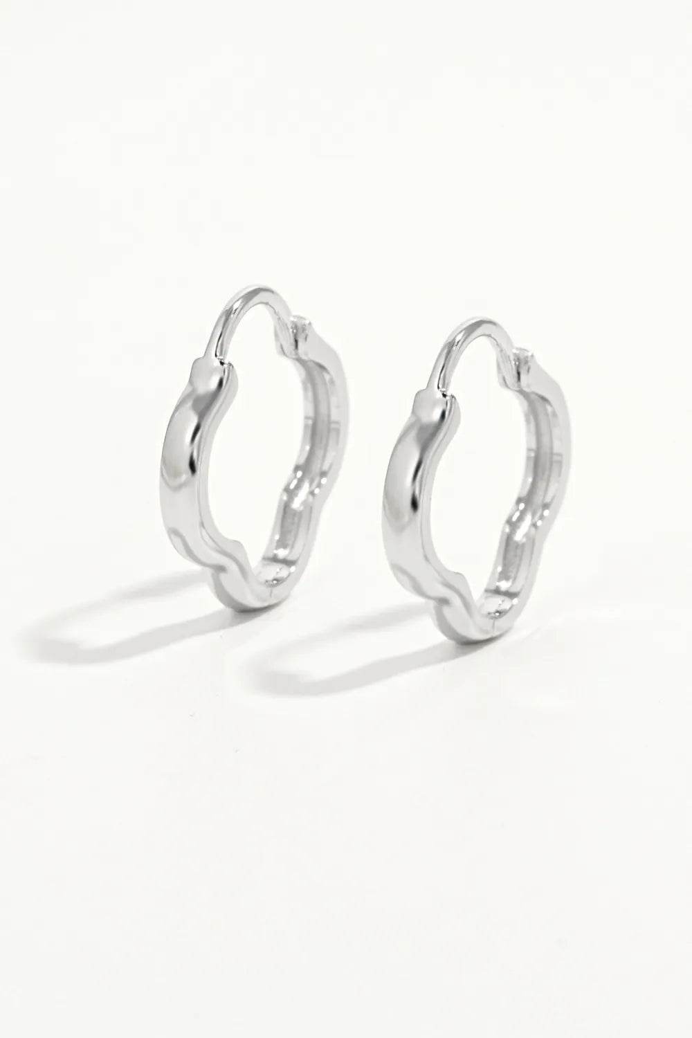 925 Sterling Silver Inlaid Zircon Earrings - ELY VESSA LLC