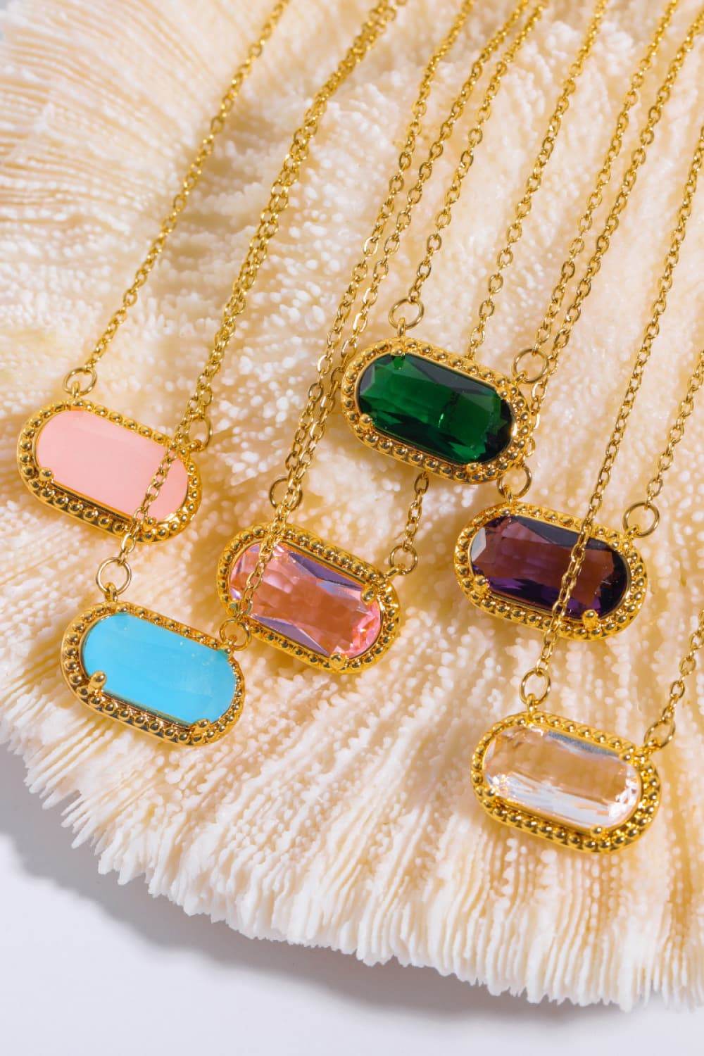 Copper 14K Gold-Plated Pendant Necklace - ELY VESSA LLC