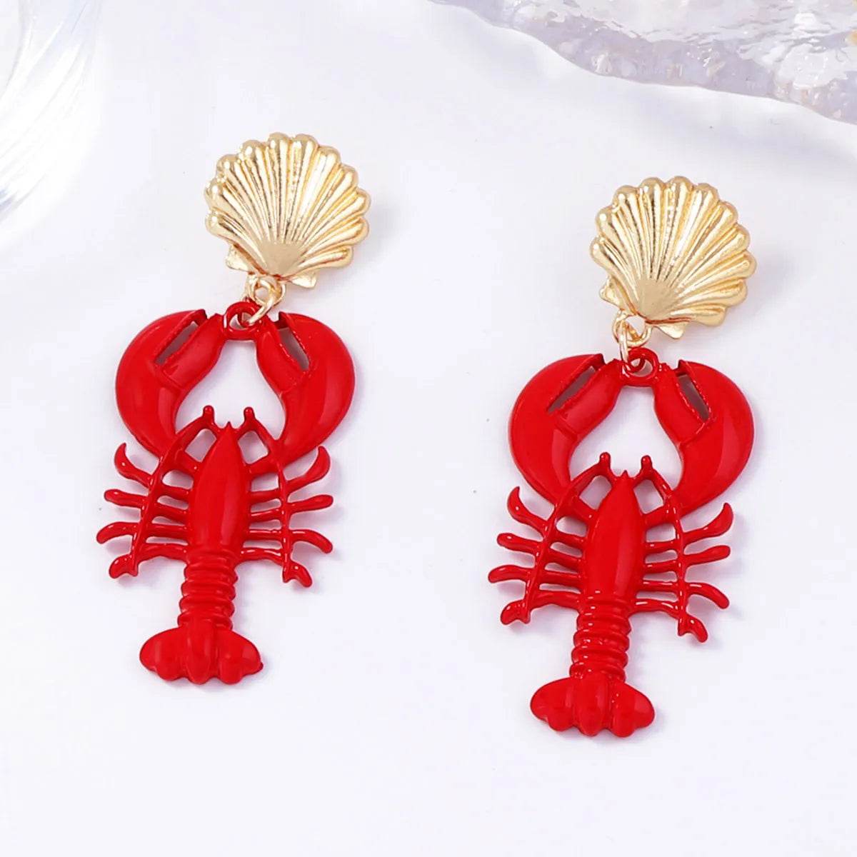 18K Gold-Plated Stainless Steel Drop Earrings - ELY VESSA LLC