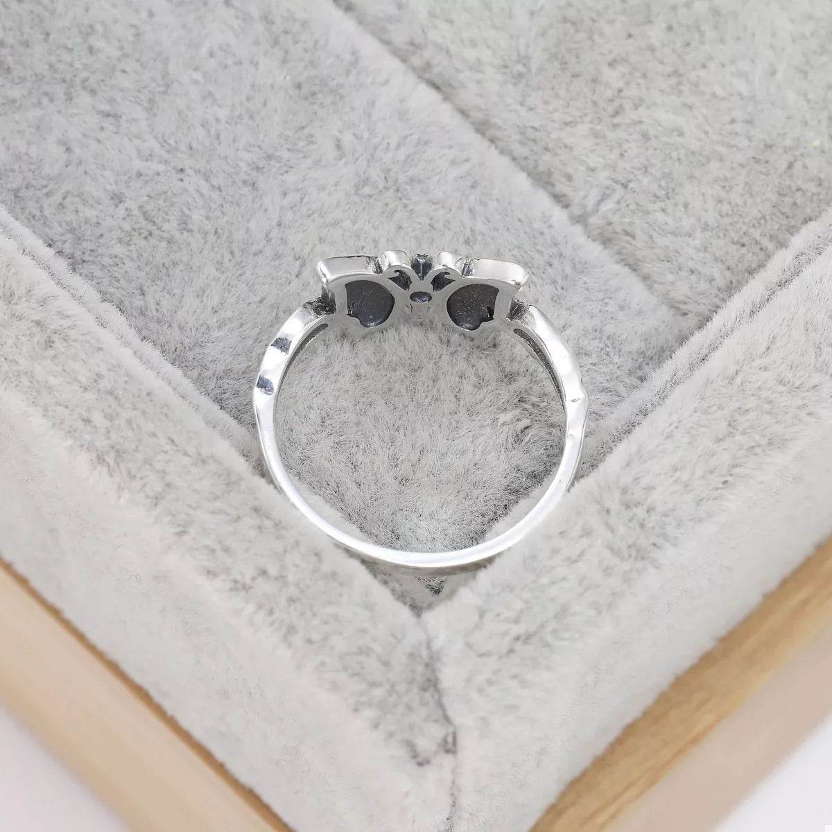 925 Sterling Silver Butterfly Ring - ELY VESSA LLC