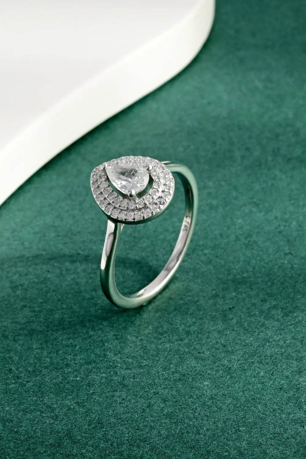 925 Sterling Silver Inland Zircon Ring - ELY VESSA LLC