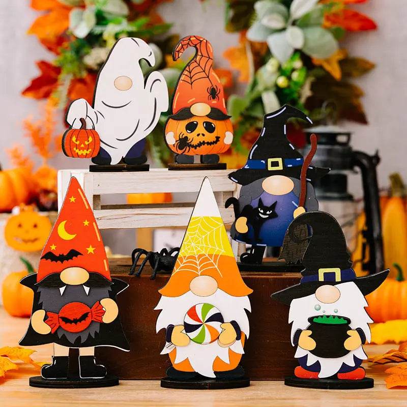Assorted 2-Piece Halloween Element Ornaments - ELY VESSA LLC