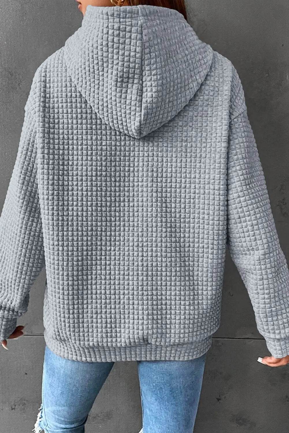 Pumpkin Face Graphic Drawstring Hoodie with Pocket - ELY VESSA LLC