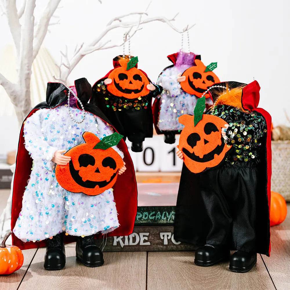 Two-Piece Sequin Halloween Hanging Widgets - ELY VESSA LLC
