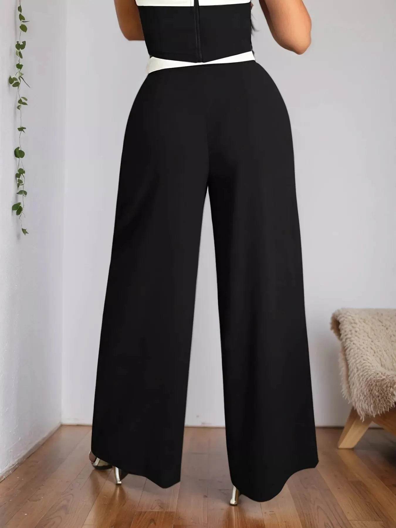 Wide Leg Pants - ELY VESSA LLC