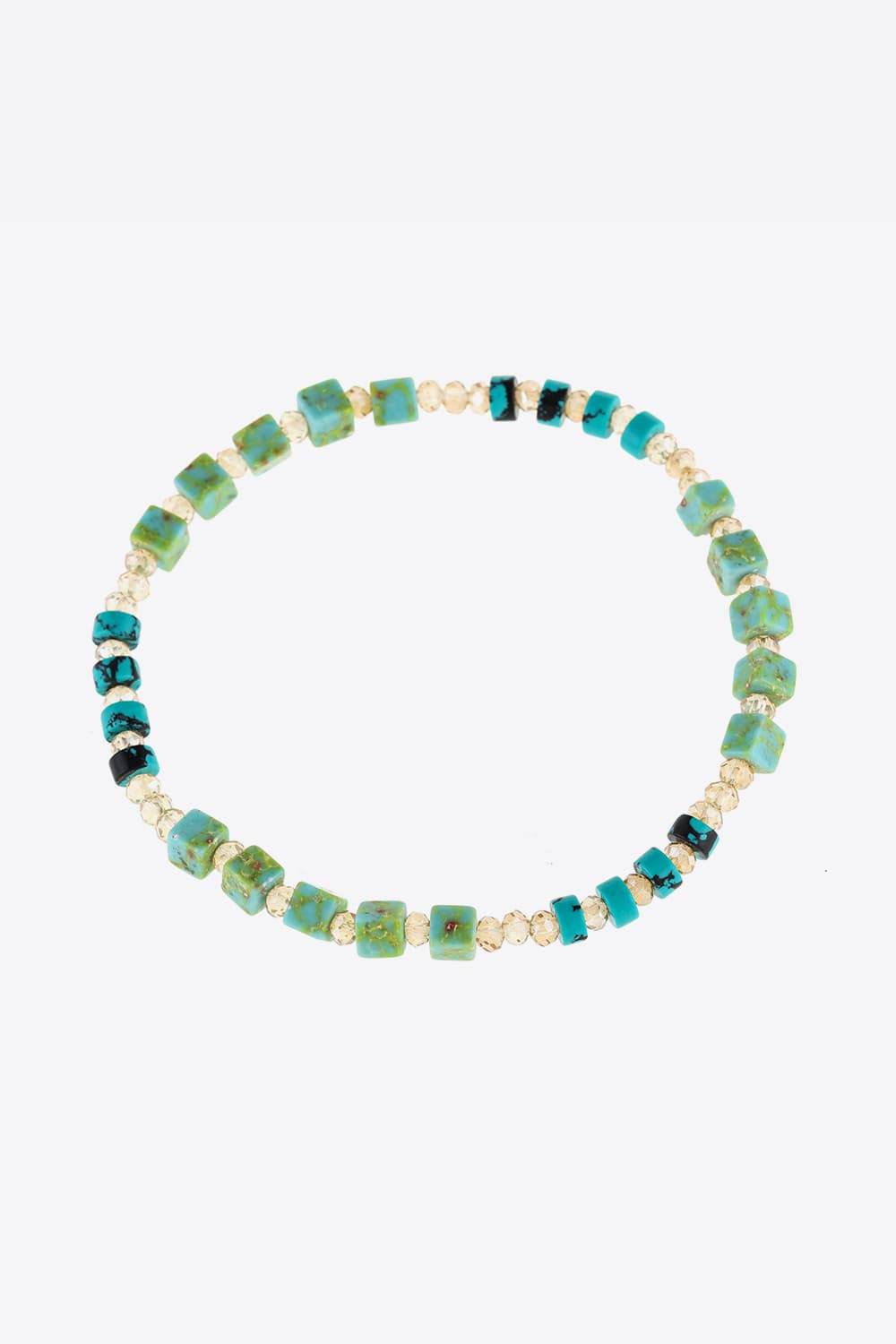 Crystal & Natural Stone Bracelet - ELY VESSA LLC