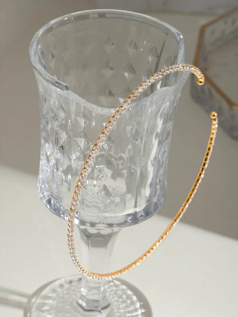 Stainless Steel Inlaid Zircon Necklace - ELY VESSA LLC