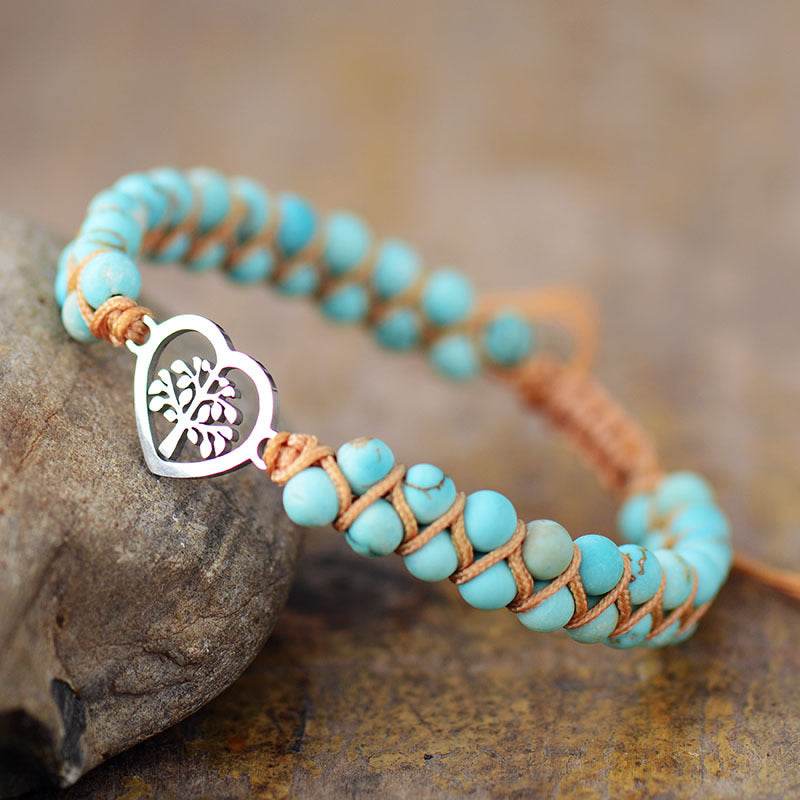 Turquoise Beaded Bracelet - ELY VESSA LLC