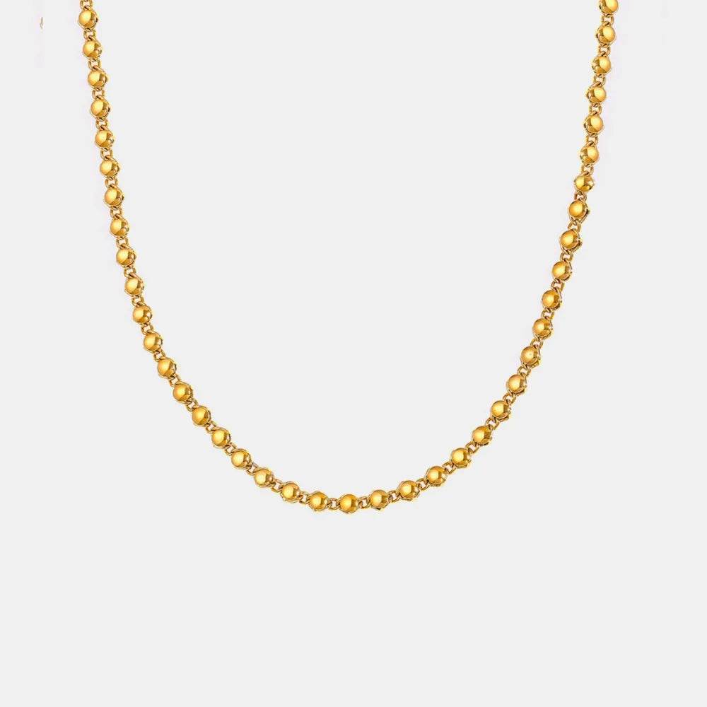 18K Gold-Plated Copper Necklace - ELY VESSA LLC