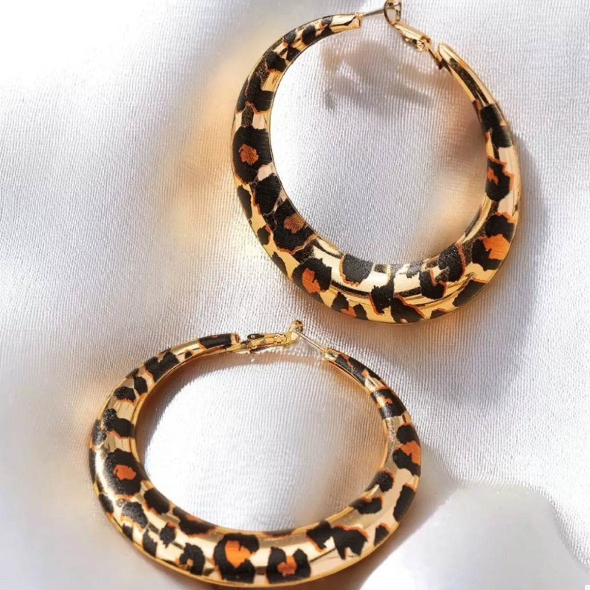 18K Gold-Plated Hoop Earrings - ELY VESSA LLC