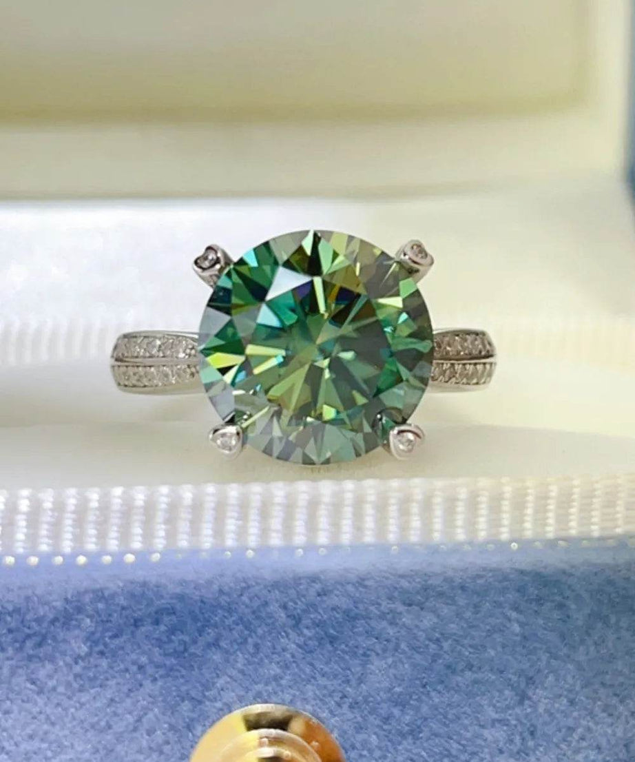 5 Carat Moissanite 925 Sterling Silver Ring - ELY VESSA LLC