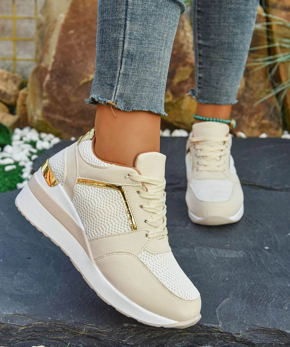 Comfort Breathable Mesh Sneakers - ELY VESSA LLC
