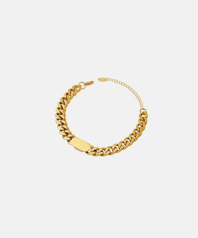 18K Gold-Plated Titanium Steel Bracelet - ELY VESSA LLC