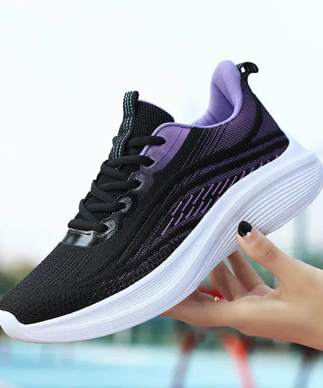 Mesh Breathable Lace Up Athletic - ELY VESSA LLC