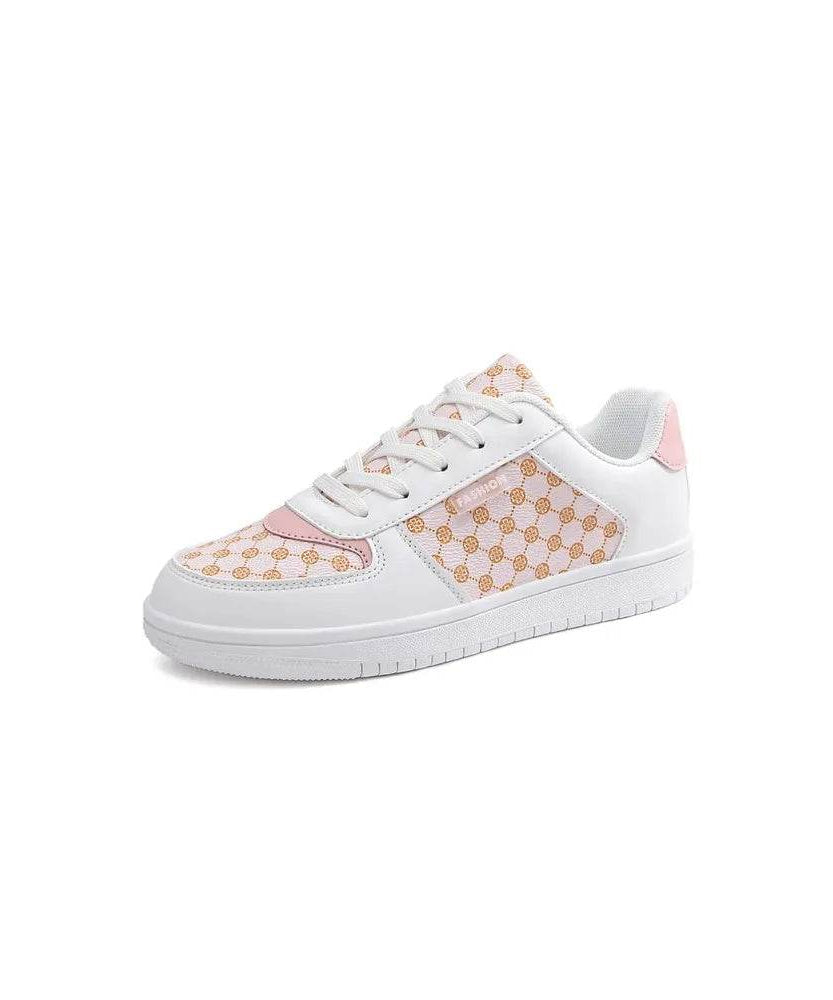 Round Toe Flats Sneakers - ELY VESSA LLC