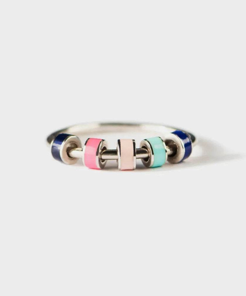 925 Sterling Silver Oil Drip Ring - ELY VESSA LLC