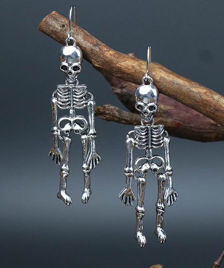 Skeleton Alloy Earrings - ELY VESSA LLC