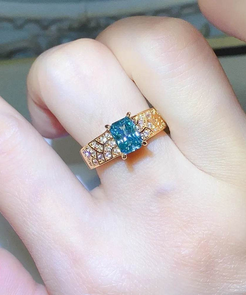 1 Carat Moissanite 925 Sterling Silver Ring - ELY VESSA LLC
