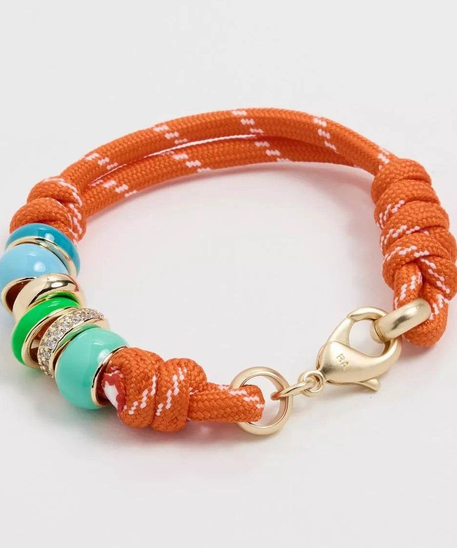 18K Gold-Plated Bead Rope Bracelet - ELY VESSA LLC