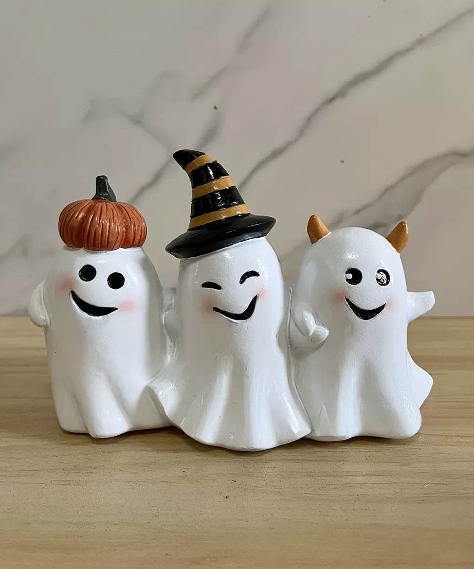 Halloween Ghost Trio Ornament - ELY VESSA LLC