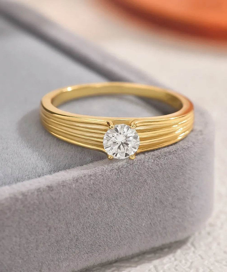 925 Sterling Silver Moissanite Ring - ELY VESSA LLC