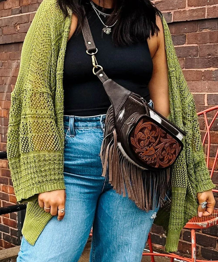 Chunky Knit Open Front Cardigan - ELY VESSA LLC