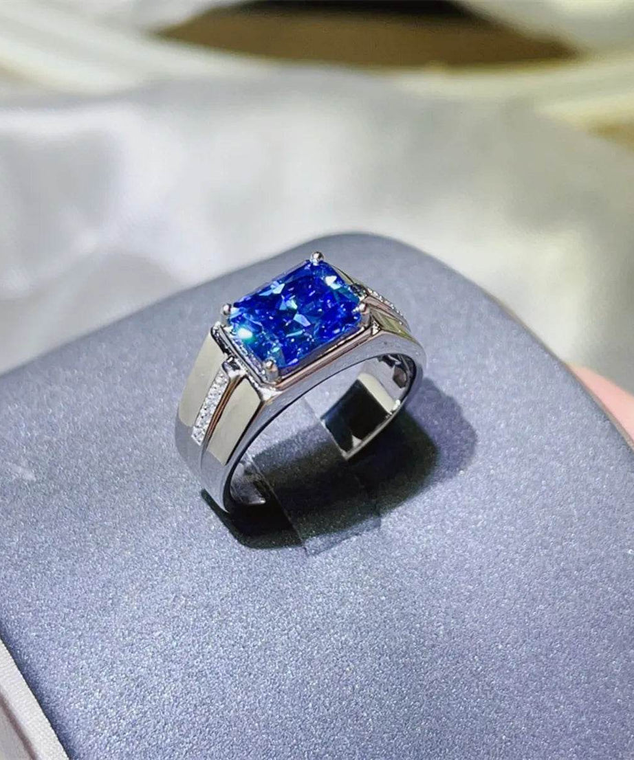 2 Carat Moissanite 925 Sterling Silver Ring - ELY VESSA LLC