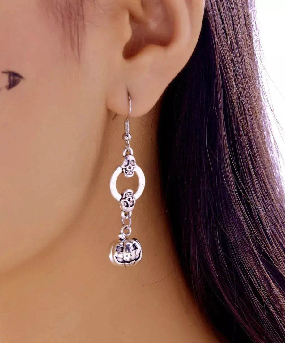 Halloween Pumpkin Dangle Earrings - ELY VESSA LLC