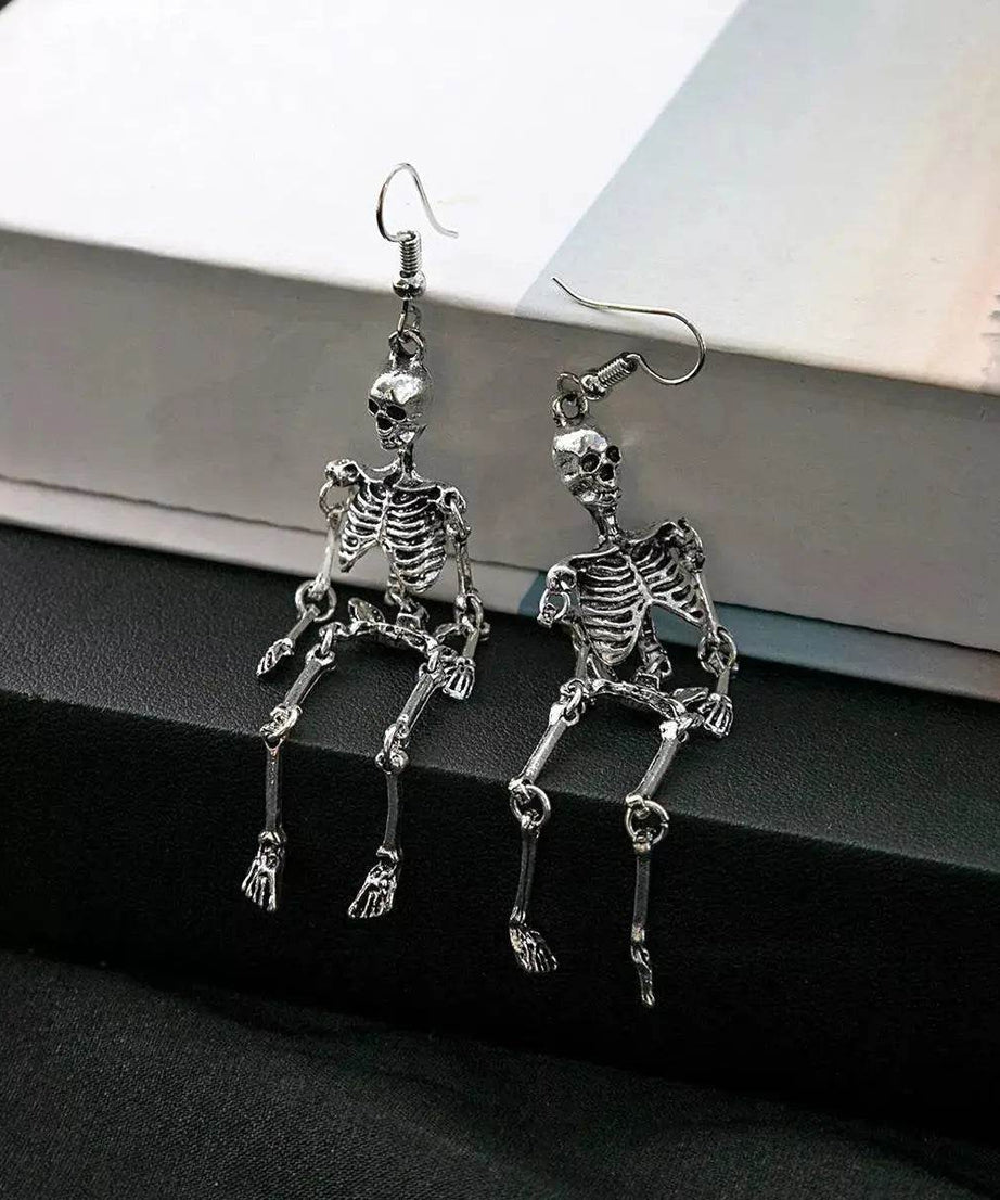 Halloween Skeleton Dangle Earrings - ELY VESSA LLC