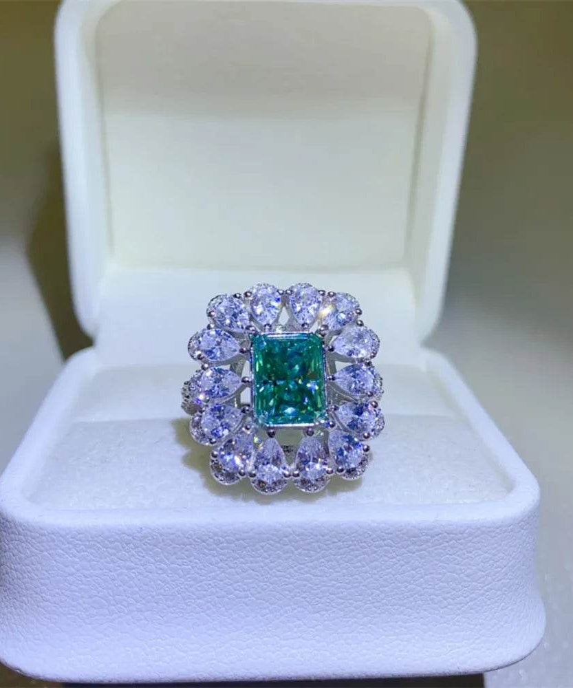 3 Carat Moissanite 925 Sterling Silver Ring - ELY VESSA LLC