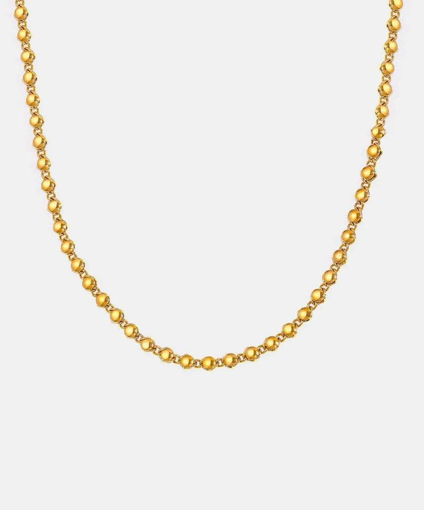 18K Gold-Plated Copper Necklace - ELY VESSA LLC